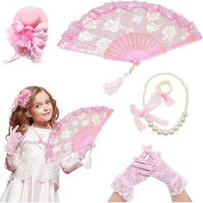 Tahonuss Tea Party Supplies Tea Party Costume Accessories Kit