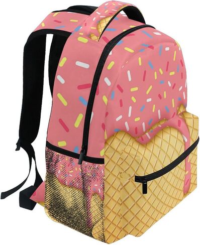 xigua Ice Cream School Backpack Bookbags for Students Girls Boys Women Men,Laptop Shoulder Bag Daypack for Travel Hiking Camping Sports,16 Inch in Kuwait