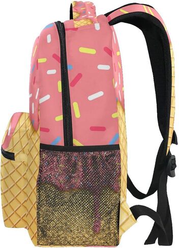 xigua Ice Cream School Backpack Bookbags for Students Girls Boys Women Men,Laptop Shoulder Bag Daypack for Travel Hiking Camping Sports,16 Inch in Kuwait