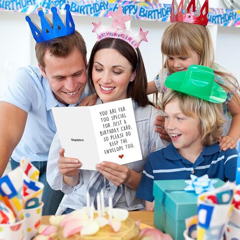 Funny Birthday Cards for Friends, Hilarious Birthday Card for Him Her, You Are Far Too Special For Just A Birthday Card So Please Do Keep The Envelope Too in Kuwait