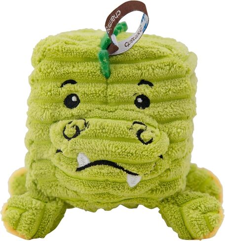 Outward Hound Charming Pet Cube-EEZ Gator 2-in-1 Plush Squeaky Dog Toy in Kuwait