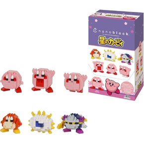 nanoblock - Kirby (Box of 6) [Kirby], nanoblock Mininano Series Building Kit