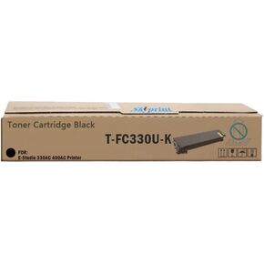 1-Pack TFC330 TFC330U T-FC330U Toner Cartridge T-FC330UK T-FC330U-K Black Replacement for E-Studio 330AC 400AC Printers