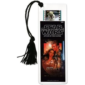 Star Wars Episode II: Attack of the Clones Filmcells LARMANTING 2X6 MOWMARD مع مقطع 35 مم من الأفلام والشرابة