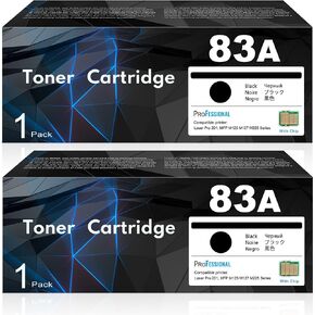 83A CF283A خرطوشة الحبر الأسود 2-pack استبدال HP 83A CF283A 83X CF283X استخدام خرطوشة LASERJET PRO MFP M125NW M225DW M201N M127FN M225DN PRINTER PRINTER CF283AD
