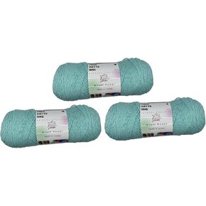 Turquoise Yarn - 3 Pack of 198g/7oz - Acrylic - 4 Medium (Worsted) - 364 Yards - Knitting/Crochet