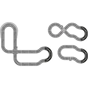 Scalextric Standard Straights and R2 Curves Extension Pack 1:32 Slot Race Car Track Accessory C8198 in Kuwait