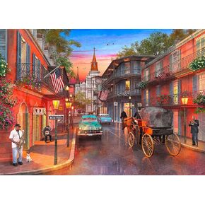 Springbok's 1000 Piece Jigsaw Puzzle Bourbon Street - Made in USA