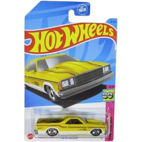 Hot Wheels 80 El Camino (Yellow) ، سلسلة الثمانينات 3/10 ، 26/250 1:64 Scale Store Ampsuive