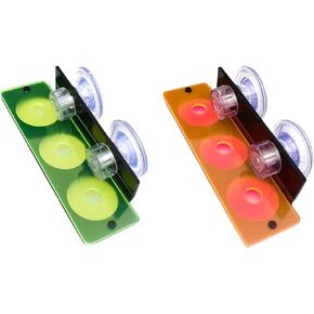 HomeSoGood 2pcs Acrylic Coral Rack, Fluorescent Marine Reef Fish Tank, Growing Coral Holder