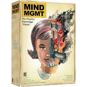 Mind MGMT: The Psychic Espionage Game - Strategic Deduction Board Game for 2-5 Players - Hidden Movement & Cooperative Play - Ages 14+