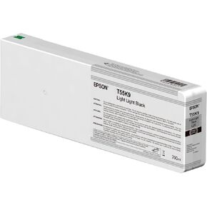 Epson T55K9 Tracer Ink Cartridge for SureColor SC-P6000 P7000 P8000 P9000 Light Black 700 ml (Replaces T8049)