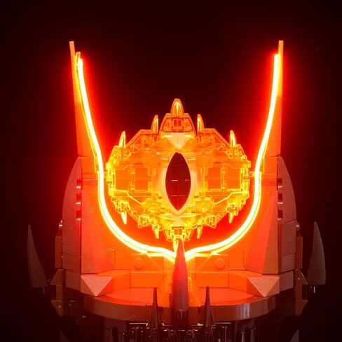 LED Lighting Kit for Lego 10333 The Lord of The Rings: Barad-dûr Building Set, Dark Lord Castle, Lighted Minifigure Set (Classic Version) in Saudi Arabia