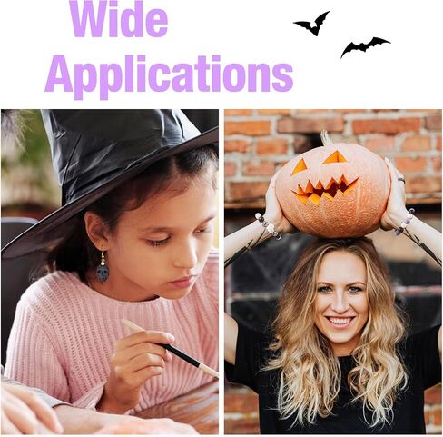 71Pcs Halloween Silicone Beads 15mm Silicone Round Focal Beads Purple Black White Skull Head Assorted Rubber Beads for Lanyard Bracelet Pens Jewelry Making in Saudi Arabia