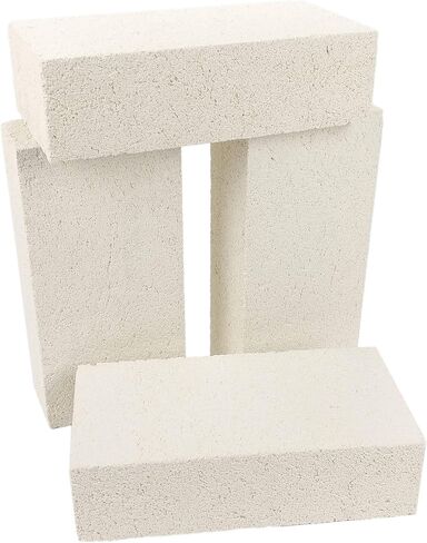 Brick Fire Brick ، ​​2300F تصنيف ، واحد ، 9 "× 4.5" × 2.5 "، 3123p in Kuwait