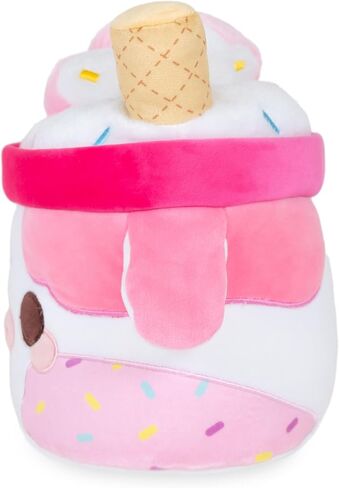 Cuddle Barn Plushgoals - Sprinkles Mooshake | سوبر لينة لطيف Kawaii الوردي والأحمر حلوى الحلوى شرب لعبة أفخم قابلة للتحصيل ، 11 بوصة in Kuwait