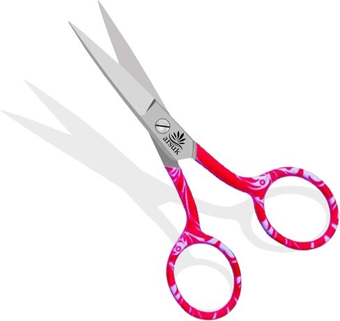 Embroidery Scissors Sewing Sharp Shears fabric crafting scissor for Threading Art Home crafts, Office Work, Vintage stork style safety Needlework Cross-Stitch Tailor Scissors in Kuwait