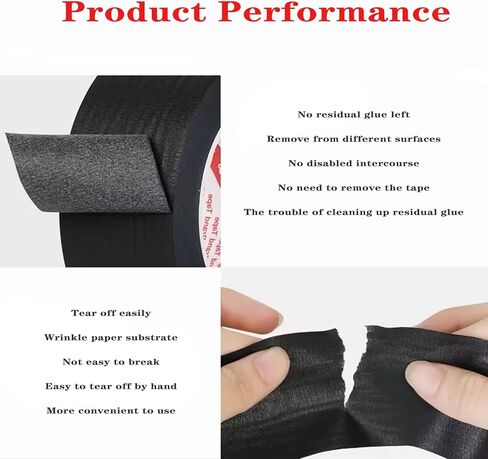 Masking Tape, 0.79 Inch x 13 Yards x 12 Rolls, Multicolor, 20 mm, No Residue, Craft Tape for Artist DIY Crafts, Arts, Decorations, Total 511 Feet in Saudi Arabia