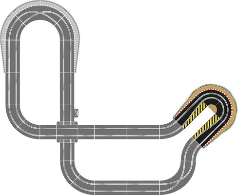 Scalextric Standard Straights and R2 Curves Extension Pack 1:32 Slot Race Car Track Accessory C8198 in Saudi Arabia