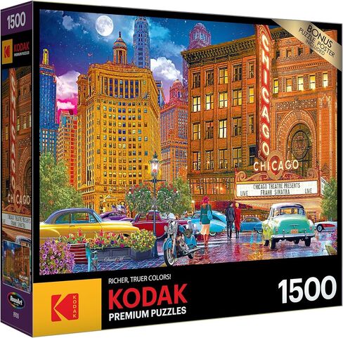 Roseart - Kodak Premium - Country Compilation - 1500 قطعة Jigsaw Puzzle للبالغين in Kuwait