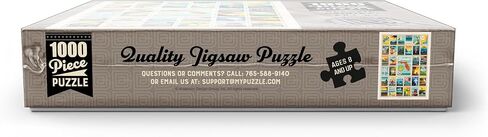 MyPuzzle Florida: Print Multi -Imagage Print ، Pintage Poster - Premium 1000 Piece Jigsaw Puzzle للبالغين in Kuwait