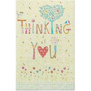 American Greetings Thinking Of You Card (Floral)