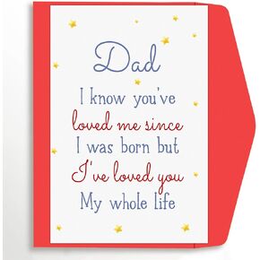 'I Know You've Loved Me Since' - Cute Birthday Card for Nana from Kids