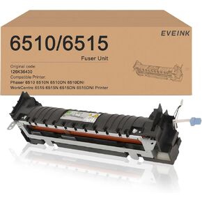 Phaser 6510 6515 fuser Unit Replacement for Xerox 126K36430 Fuser Kit Work for Phaser 6510 6510N 6510DN 6510DNI WorkCentre 6510 6515N 6515DN 6515DNI Series Printers(110V)