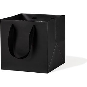 LFCXHTY White Large Square Gift Bags Square Bottom Bags with Handles for Party Favor, Birthday Gift Bags (12 x 12 x 12 in, 1 CT)