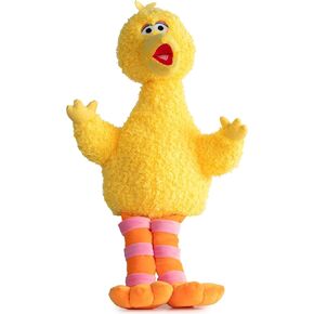 Jay Franco Sesame Street Big Bird Fuzzy Plush Pillow Buddy - Super Soft Stuffed Pillow - 22 inches