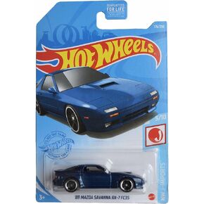 Hot Wheels '89 Mazda Savanna RX-7 FC3S, HW J-Imports 5/10 [Blue] 176/250