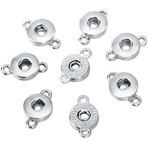 50pcs 12mm Snap Button Jewelry Making DIY Accessories fit DIY Snap Bracelet (BR-12mm)