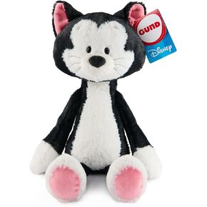 GUND Disney Official Figaro Toothpick Plush, Pinocchio, Mickey and Friends Cat Stuffed Animal for Ages 1 and Up, Black, 15"