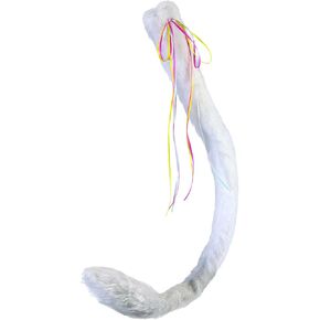 Forum Novelties 80426 Dlx Unicorn Plush Tail, Standard, White