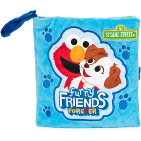 GUND Sesame Street Official Furry Friends Forever Elmo & Tango Checkup Playset, Premium Plush Sensory Playset for Ages 1 & Up, Red, 8"