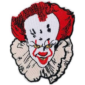 Cute-Patch Clown Embroidered Iron on Patch for T Shirt Cap Backpack