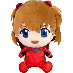Great Eastern Entertainment Evangelion New Movie - Asuka Langley Sitting Plush 7" H