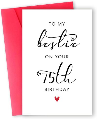 Bestie 50th Birthday Card, 50th Birthday Card for Her Women Best Friend, 50th Birthday Gifts for Sister Female Friend, To My Bestie On Your 50th Birthday in Saudi Arabia