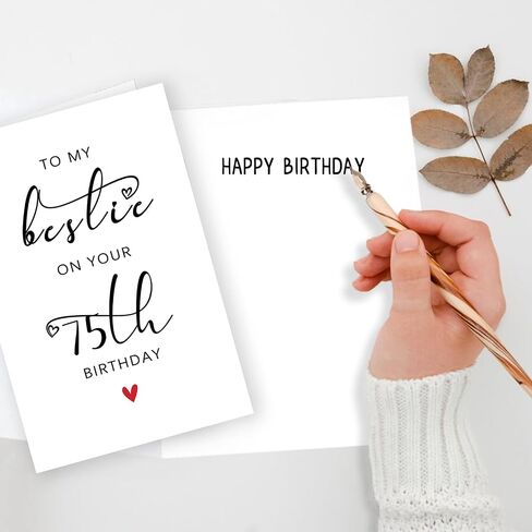Bestie 50th Birthday Card, 50th Birthday Card for Her Women Best Friend, 50th Birthday Gifts for Sister Female Friend, To My Bestie On Your 50th Birthday in Saudi Arabia