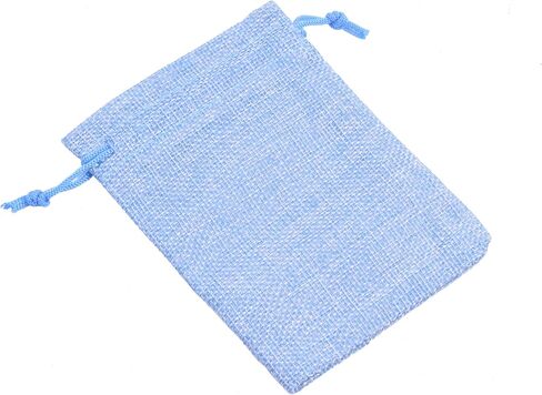 Sansam 24pcs Mixed Drawstring Burlap Gift Bags, 5.2x7.2 Inch Lining Burlap Sacks For Jewellery Packaging, Herb, Spices, Medium Size Jute Treat Bags for Christmas, Wedding, Party,Household Storage in Saudi Arabia