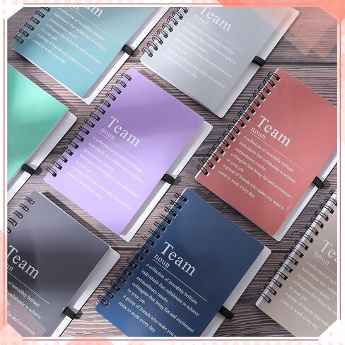 FullHawl 24 PCS Team Gift Bulk للموظف A6 Notebook Notebook Journal Notepad Bulk Gulk Higds for Nurse Teacher Coworker ، 100 صفحة/50 ورقة (لون أسود) in Kuwait