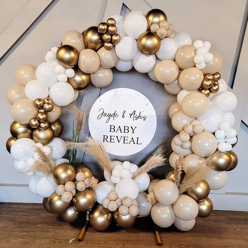 البالون الأزرق الأزرق الحكيم الأخضر ، 60pcs الباستيل زيتون أخضر ألواح زرقاء البيج البيج الأبيض الرمال البيضاء مع البالون اللاتكس الذهبي المعدني لبوهو زفاف زفاف دش الزفاف الحفل in Kuwait