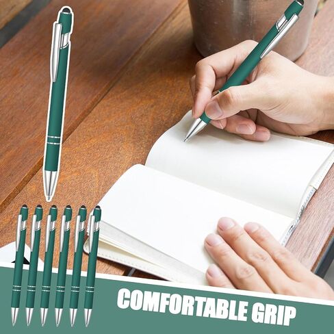 50 Pcs Black Inkling Ballpoint Pen with Stylus 2 in 1 Ballpoint Pen for Touch Screens, 2 in 1 Thank You Pen Gift for Colleagues, Coworker, Office (Rose Pink) in Saudi Arabia