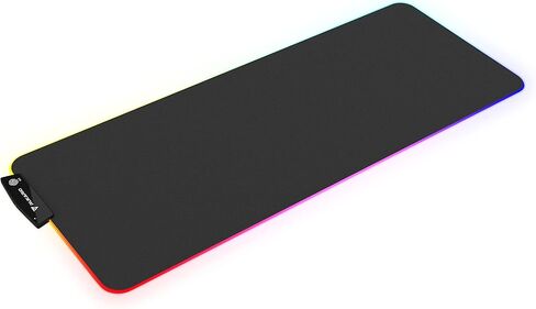 أسود RGB ألعاب الماوس وسادة | 15 أوضاع الإضاءة | الألياف الدقيقة الناعمة والسلسة | مقاومة للماء | موسباد كبير 31.5 × 11.8 بوصة | متوهجة LED الممتدة مموز | XL XXL حصيرة مكتب الكمبيوتر in Saudi Arabia