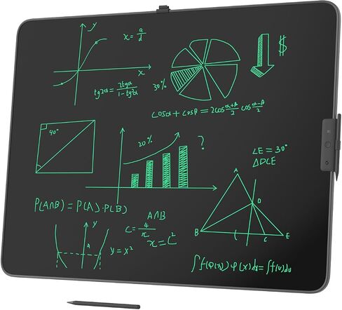 39 بوصة LCD للكتابة اللوحي للأطفال البالغين - اللوحة البيضاء للمكتب والمدرسة والمنزل - لوحة الطباشير الجافة الإلكترونية مع Mount & Stylus - بديل للكتابة/المذكرة ، محو فوري ، دوران مجاني in Saudi Arabia