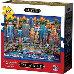 Dowdle Jigsaw Puzzle - Austin - 500 Piece