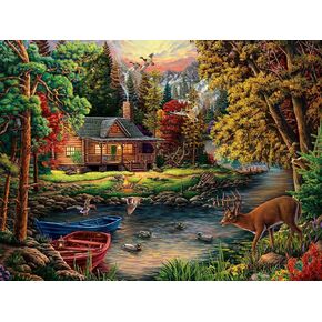 Ceaco - Enchanted Forest Lake - 500 Piece Jigsaw Puzzle
