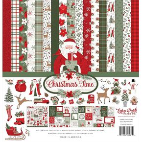 Echo Park Collection Kit 12"X12"-Christmas Time CT330016