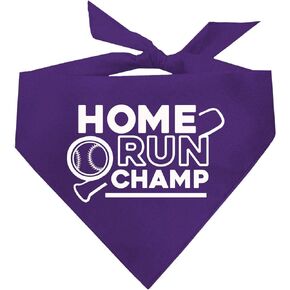Home Run Champ Dog Bandana (1051 Red, One Size)