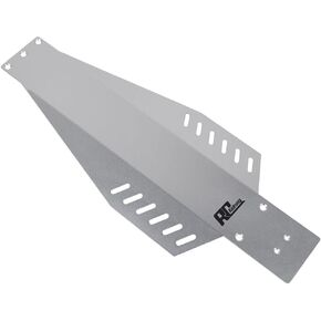 Aluminum Chassis Protector Skid Plate for 1/10 Traxxas Slash 2WD Rustler Bandit Replace Chassis VXL Upgrades